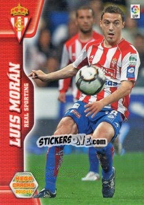 Figurina Luis Morán - Liga BBVA 2010-2011. Megacracks - Panini