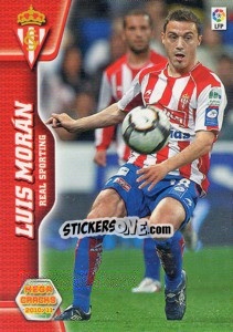 Sticker Luis Morán - Liga BBVA 2010-2011. Megacracks n. 301 - Panini