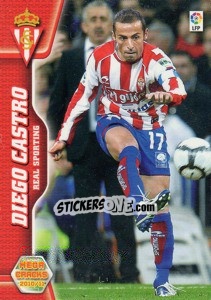 Sticker Diego Castro - Liga BBVA 2010-2011. Megacracks n. 303 - Panini