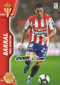 Sticker Barral - Liga BBVA 2010-2011. Megacracks n. 306 - Panini