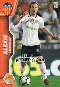 Figurina Alexis - Liga BBVA 2010-2011. Megacracks n. 311 - Panini
