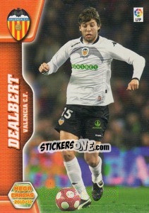 Sticker Dealbert - Liga BBVA 2010-2011. Megacracks n. 314 - Panini