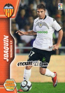 Sticker Joaquín - Liga BBVA 2010-2011. Megacracks n. 317 - Panini