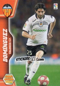 Sticker Alejandro Dominguez - Liga BBVA 2010-2011. Megacracks n. 323 - Panini
