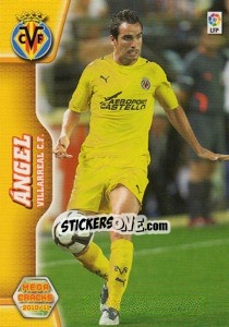 Cromo Angel - Liga BBVA 2010-2011. Megacracks - Panini