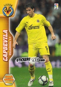 Sticker Capdevila - Liga BBVA 2010-2011. Megacracks n. 328 - Panini