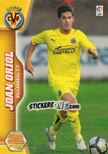 Cromo Joan Oriol - Liga BBVA 2010-2011. Megacracks - Panini