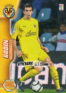 Sticker Godin - Liga BBVA 2010-2011. Megacracks n. 330 - Panini