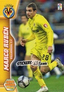 Sticker Marco Rubén - Liga BBVA 2010-2011. Megacracks - Panini