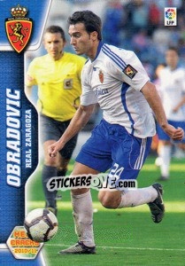Figurina Obradovic - Liga BBVA 2010-2011. Megacracks - Panini