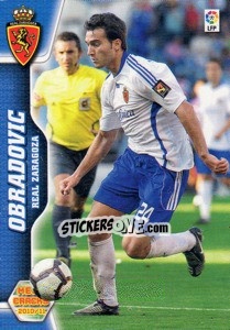 Sticker Obradovic - Liga BBVA 2010-2011. Megacracks n. 347 - Panini
