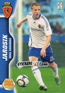Sticker Jarosik - Liga BBVA 2010-2011. Megacracks n. 348 - Panini