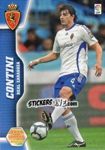 Sticker Contini - Liga BBVA 2010-2011. Megacracks - Panini