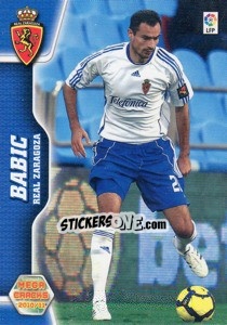 Figurina Babic - Liga BBVA 2010-2011. Megacracks - Panini