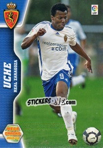 Figurina Uche - Liga BBVA 2010-2011. Megacracks n. 360 - Panini