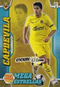 Sticker Capdevila - Liga BBVA 2010-2011. Megacracks - Panini