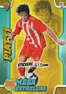 Sticker Piatti - Liga BBVA 2010-2011. Megacracks n. 382 - Panini