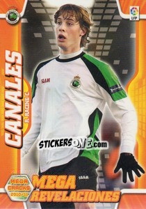 Sticker Canales - Liga BBVA 2010-2011. Megacracks - Panini