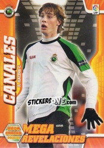 Sticker Canales - Liga BBVA 2010-2011. Megacracks n. 405 - Panini