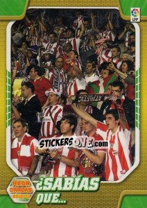 Sticker ¿;Sabias que? - Liga BBVA 2010-2011. Megacracks - Panini