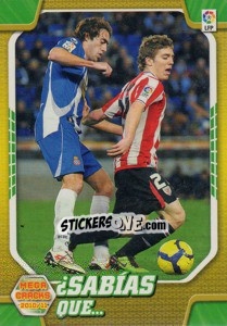 Sticker ¿;Sabias que? - Liga BBVA 2010-2011. Megacracks - Panini