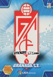 Figurina Escudo Granada - Liga BBVA 2010-2011. Megacracks n. 433 - Panini