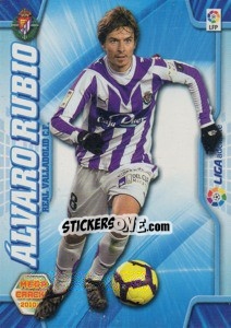 Sticker Alvaro Rubio - Liga BBVA 2010-2011. Megacracks n. 437 - Panini