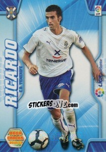 Sticker Ricardo - Liga BBVA 2010-2011. Megacracks n. 438 - Panini