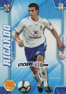 Figurina Ricardo - Liga BBVA 2010-2011. Megacracks - Panini