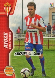 Cromo Ayoze - Liga BBVA 2010-2011. Megacracks - Panini