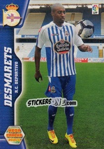 Sticker Desmarets - Liga BBVA 2010-2011. Megacracks - Panini