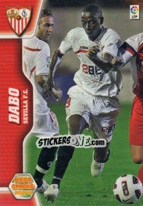 Sticker Dabo - Liga BBVA 2010-2011. Megacracks - Panini