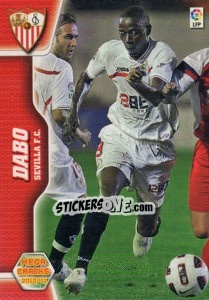 Sticker Dabo - Liga BBVA 2010-2011. Megacracks n. 448 - Panini