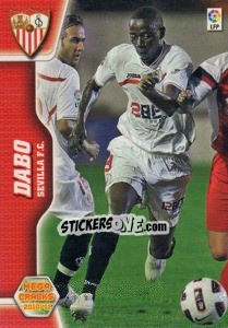 Cromo Dabo - Liga BBVA 2010-2011. Megacracks - Panini