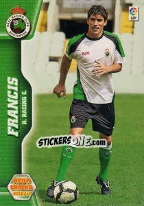 Cromo Francis - Liga BBVA 2010-2011. Megacracks - Panini