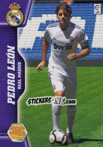Sticker Pedro León - Liga BBVA 2010-2011. Megacracks n. 451 - Panini