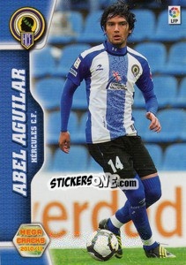 Sticker Abel Aguilar - Liga BBVA 2010-2011. Megacracks - Panini