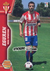 Cromo Eguren - Liga BBVA 2010-2011. Megacracks - Panini