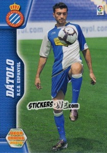 Figurina Dátolo - Liga BBVA 2010-2011. Megacracks - Panini