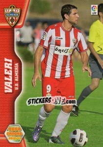 Sticker Valeri - Liga BBVA 2010-2011. Megacracks - Panini