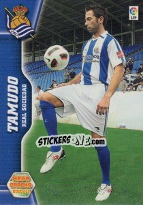 Cromo Tamudo - Liga BBVA 2010-2011. Megacracks - Panini