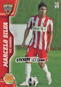 Sticker Marcelo Silva - Liga BBVA 2010-2011. Megacracks - Panini