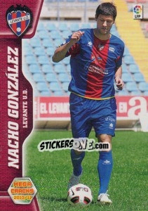 Sticker Nacho Gónzalez - Liga BBVA 2010-2011. Megacracks n. 473 - Panini