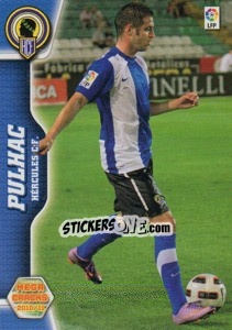 Sticker Pulhac - Liga BBVA 2010-2011. Megacracks n. 475 - Panini