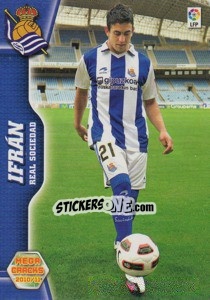 Cromo Ifrán - Liga BBVA 2010-2011. Megacracks n. 476 - Panini