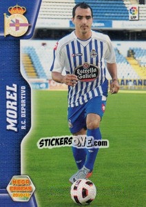 Figurina Morel - Liga BBVA 2010-2011. Megacracks - Panini