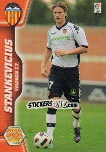 Cromo Stankevicius - Liga BBVA 2010-2011. Megacracks - Panini