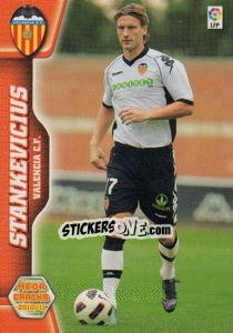 Figurina Stankevicius - Liga BBVA 2010-2011. Megacracks - Panini