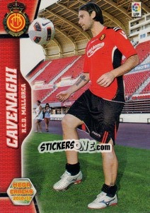 Sticker Cavenaghi - Liga BBVA 2010-2011. Megacracks - Panini