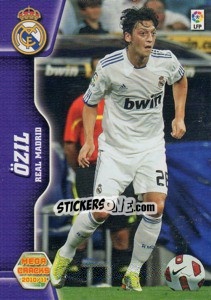 Sticker Özil - Liga BBVA 2010-2011. Megacracks - Panini